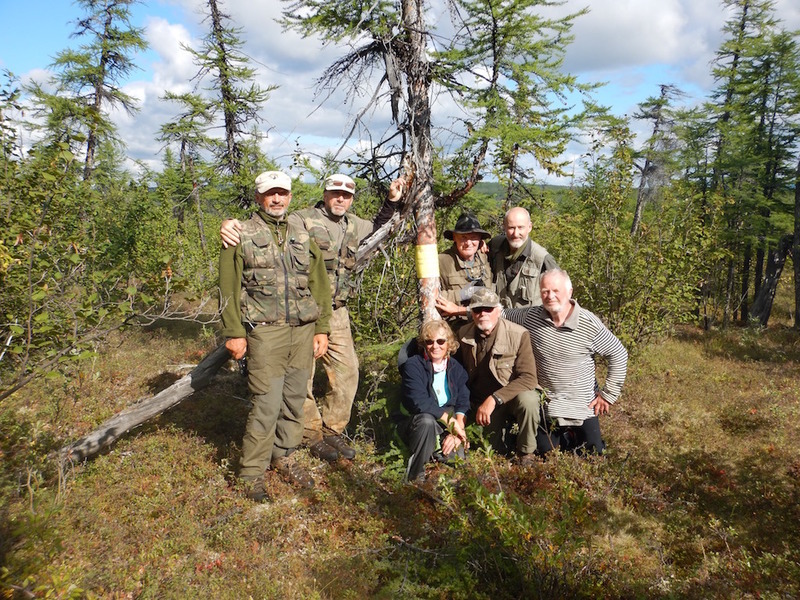 Gruppenbild am Punkt / The photo of the group