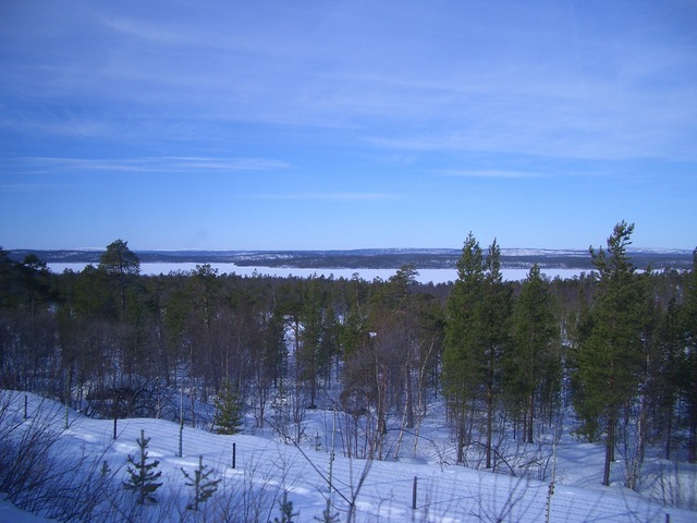 Fence with Norway in the background