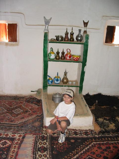 A traditional Arabic kitchen