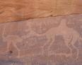 #4: Ancient rock art, or petroglyphs, made by pecking the wall with a hard rock, abound in the area.