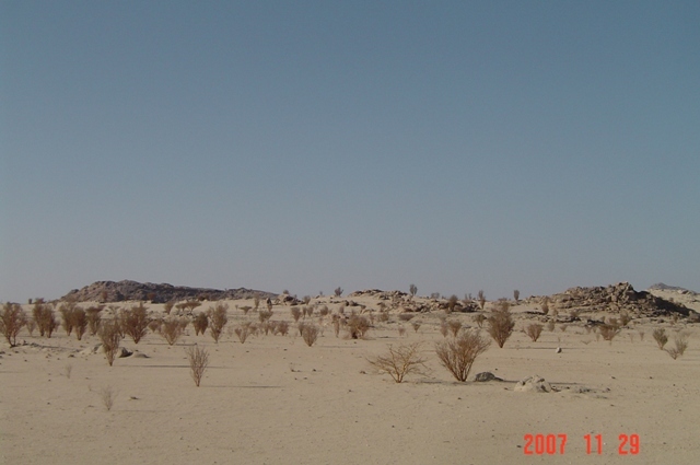 South view - al-Usbu`a mountain.