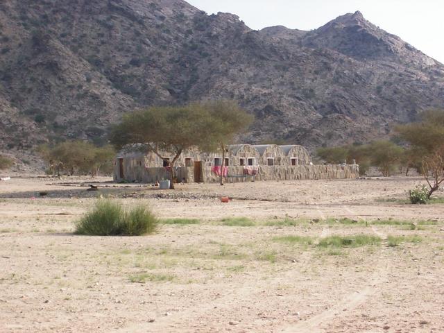 The stone huts