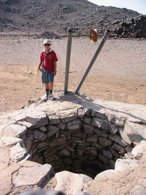 The ancient wells of Bi'r Zayn.