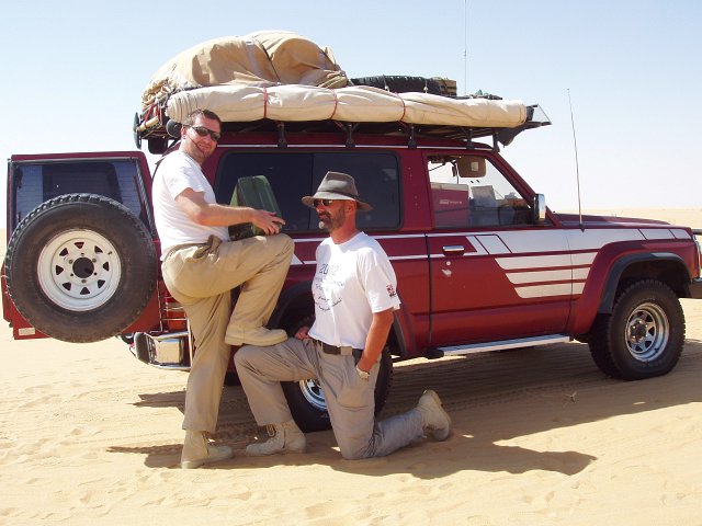 Desert gas station