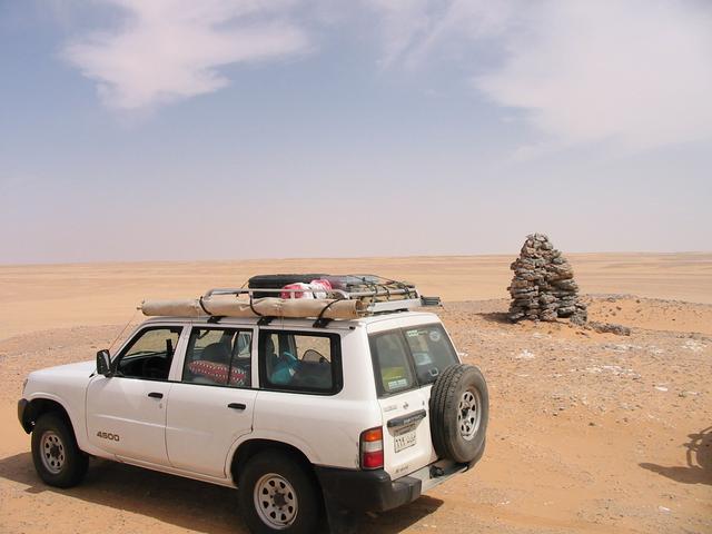 Stone cairns used for navigation in days gone by.