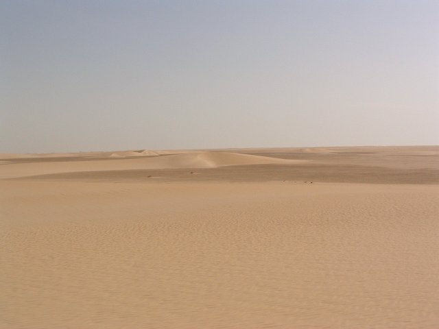 Gravel and dunes