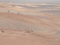 #5: Close-up view of the Confluence; notice all the footprints.