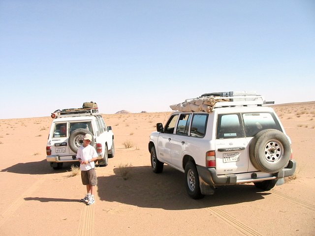 The two chariots and the camp boy.