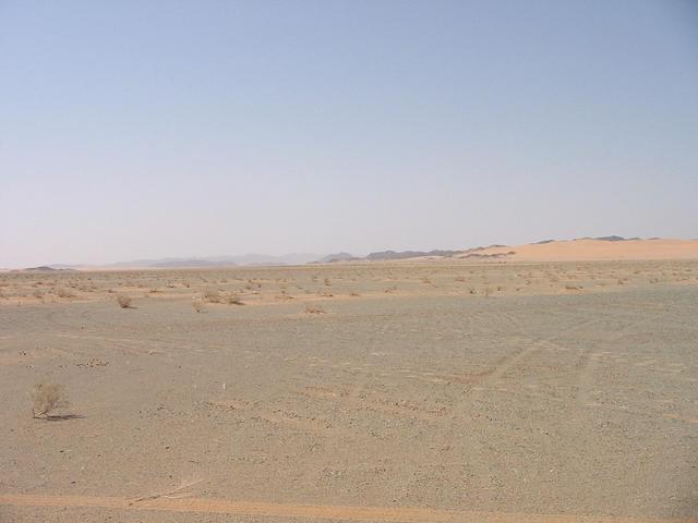 The view west from the Confluence.