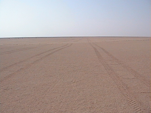 The view to the South of confluence point 23N 48E.
