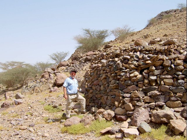 The North view with old stone house