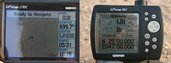 #4: GPS displays, altitude 600 odd metres