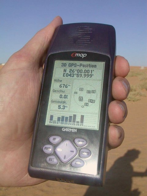 GPS reading