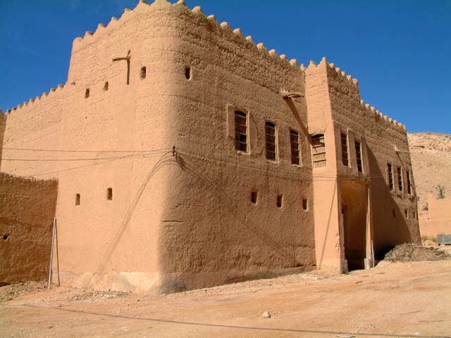 The old Palace in al-Ġāt