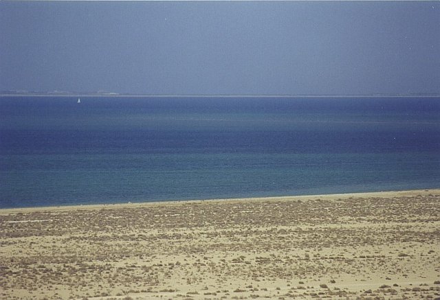 A view of the bay from what is called North Hill on the map.