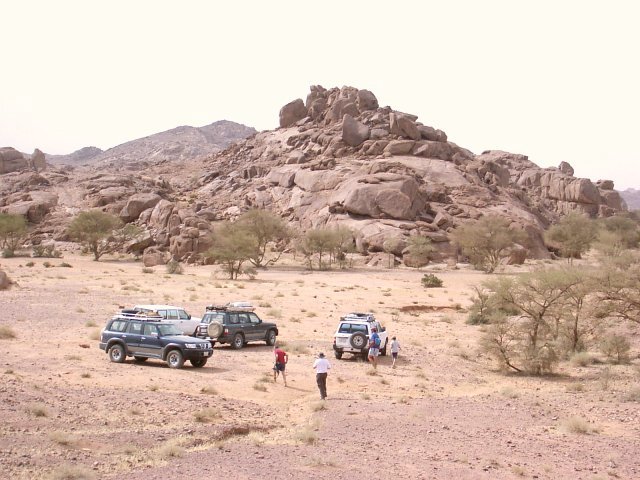 The base of the jabal