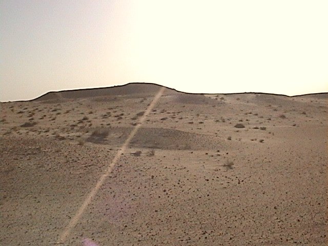 View to the West of confluence 27N 48E