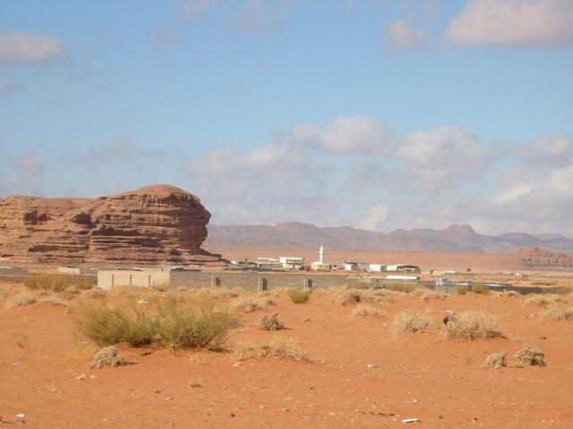 Mosque and petrol station near Confluence