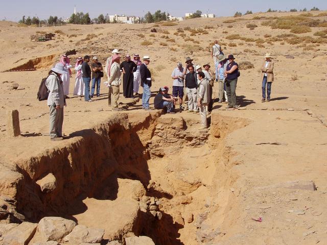 Visit of archaeological site