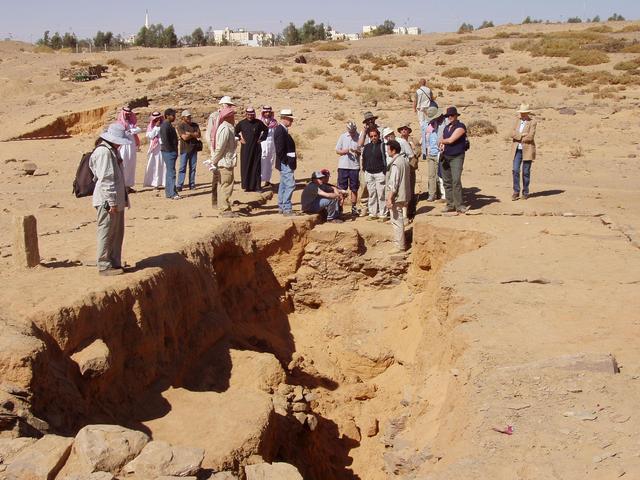 Visit of archaeological site
