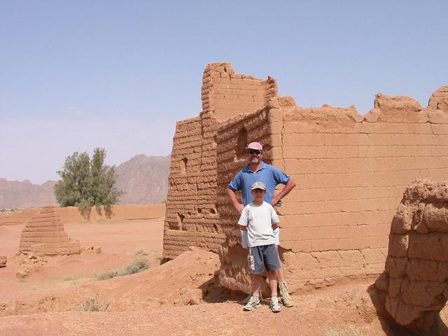 An old mud village near Hā'il.