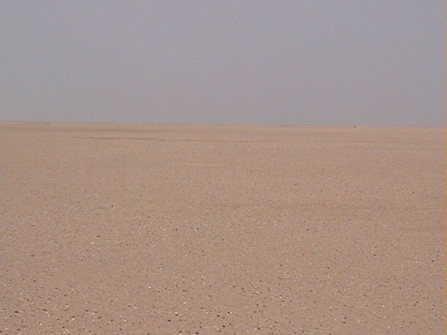 View to the West of 28N 46E confluence point.