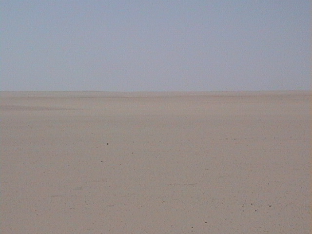View to the West of 28N 48E confluence point.