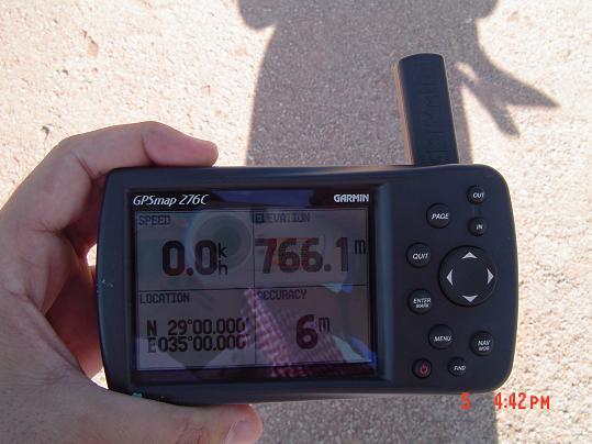 GPS reading