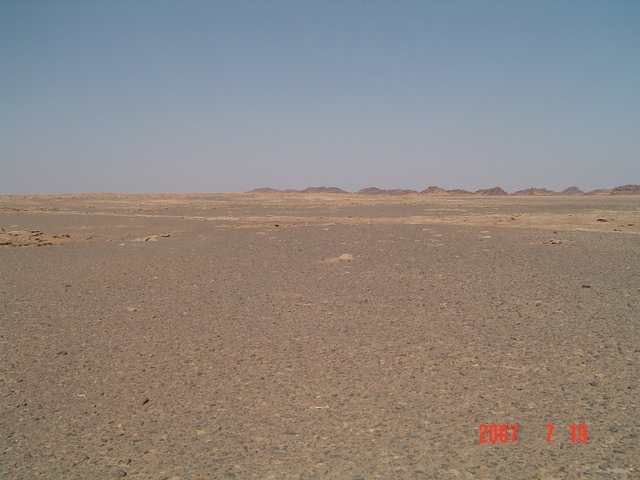To the East