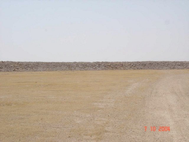 Northern view (Sand wall is visible)