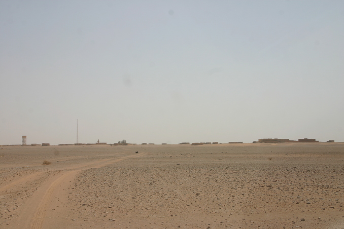 The abandoned village of Umm al-Diyān