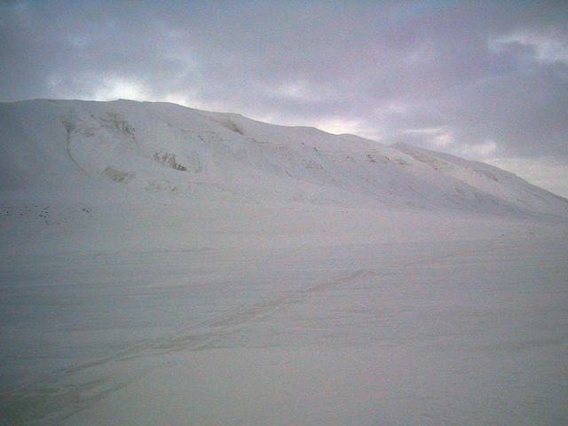 View to the north from the confluence