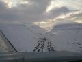 #3: Flying in to Longyearbyen on sunday afternoon