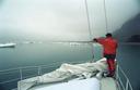 #2: Imram, arctic sailboat, negotiating icebergs in Svalbard