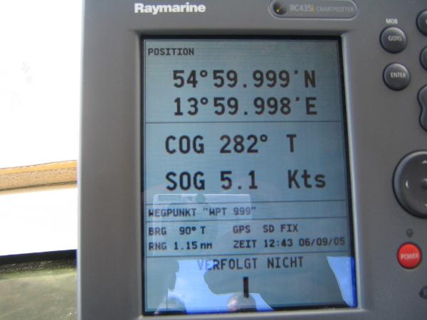 GPS-Anzeige (GPS display)