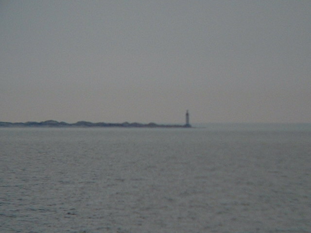 The lighthouse of Anholt on its easternmost tip