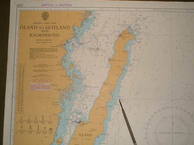 Map of confluence and Öland Island