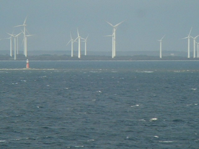 Wind Rotors on the coast