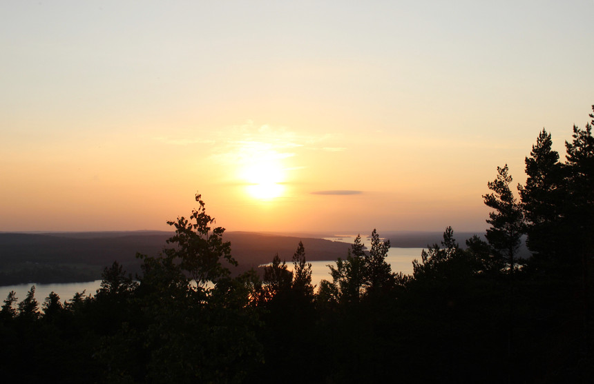 Lelång sunset