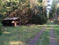 #9: cabin near track on way back