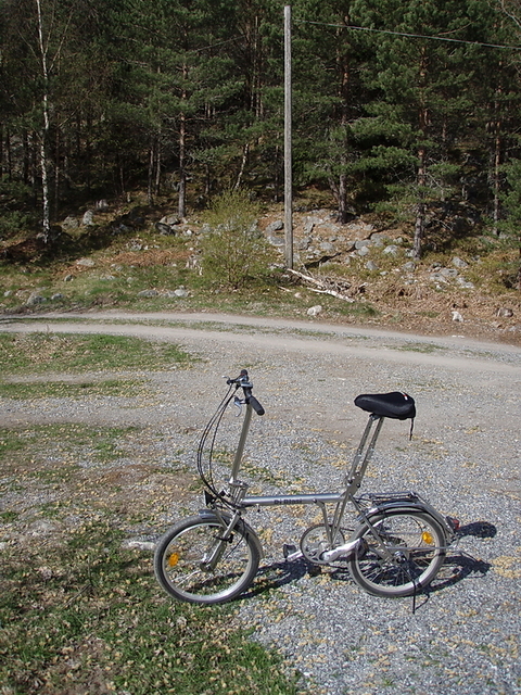 My little folding bike