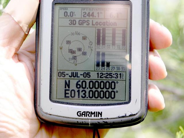 GPS with all zeroes, but without differential signals.