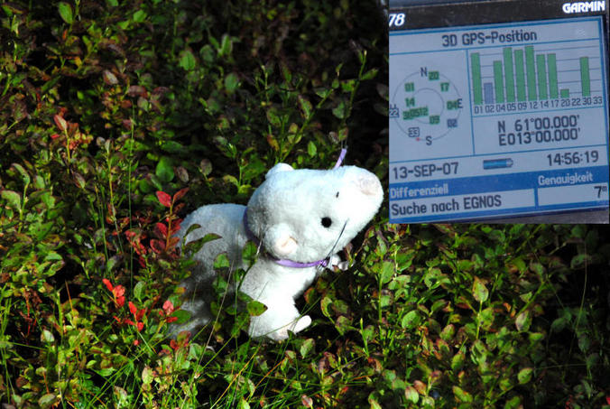 The GPS receiver / Der GPS Empfänger