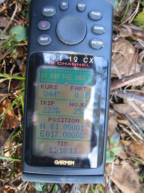Winter visit - GPS