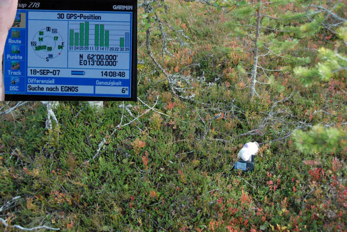 The GPS receiver / Der GPS Empfänger