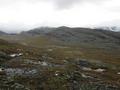 #7: View over Lillådörren from pass 1350 m north of confluence