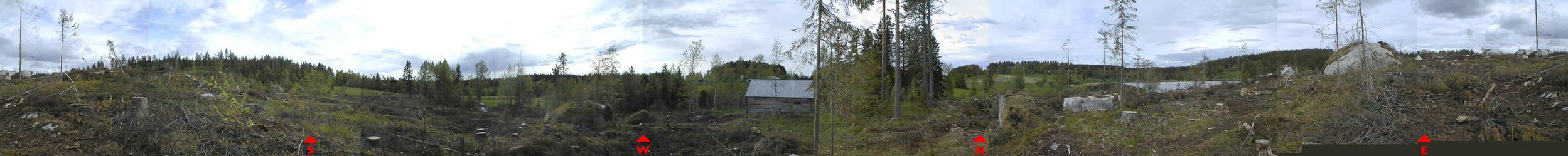 Panorama of the confluence