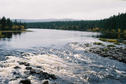 #5: Fatsjön and Marsån. The confluence is somewhere on the far shore to the left