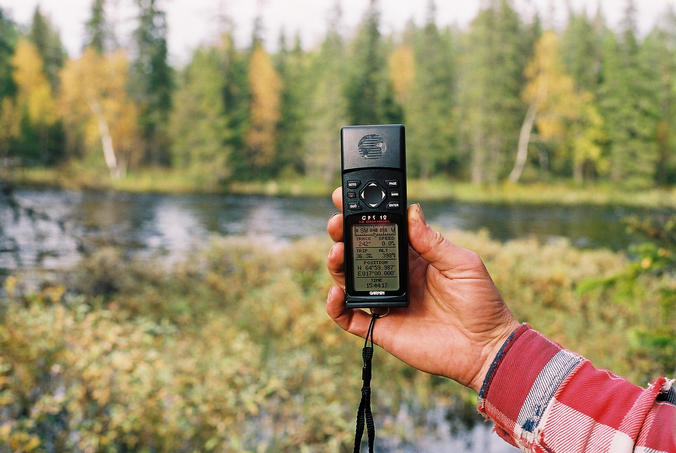 GPS-reading