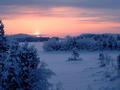 #5: Sunrise at Kurrokveik 3.5 km west of confluence point